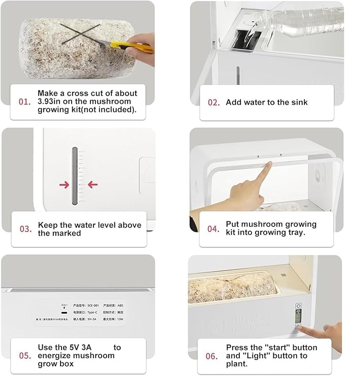 Smart Mushroom Growing Tent, Fully Automatic Mushroom Grow Box - Image 7