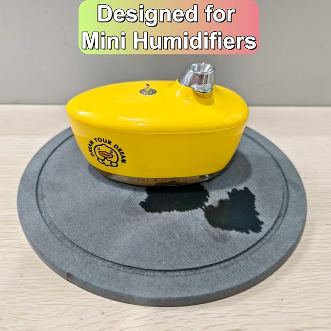 Stone Drip Mat for Mini Humidifiers, Absorbs Water Drips and Fast-Drying Base - Image 7