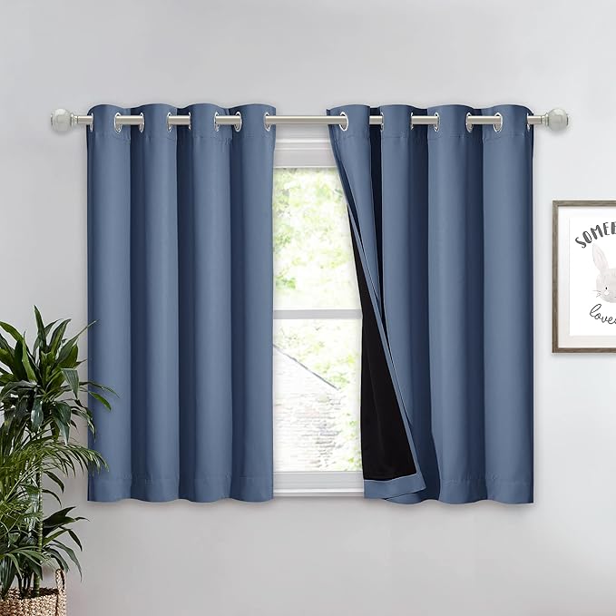 NICETOWN Small 100% Blackout Curtain by NICETOWN