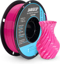 PLA Plus Filament 1.75mm, Higher Toughness Magenta Pink Rose 3D Printer Filament by JAREES