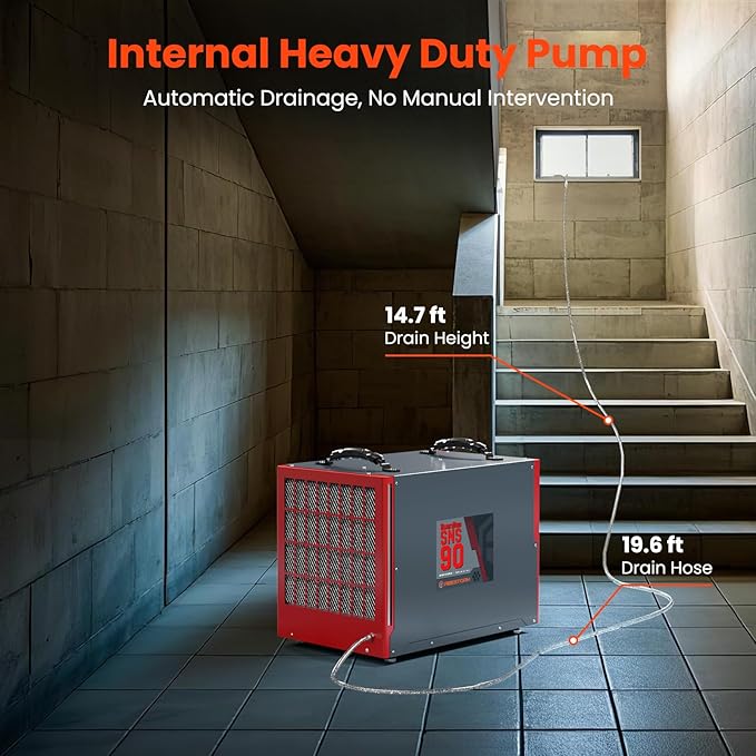 Abestorm 198 Pint Commercial Dehumidifier - Image 2