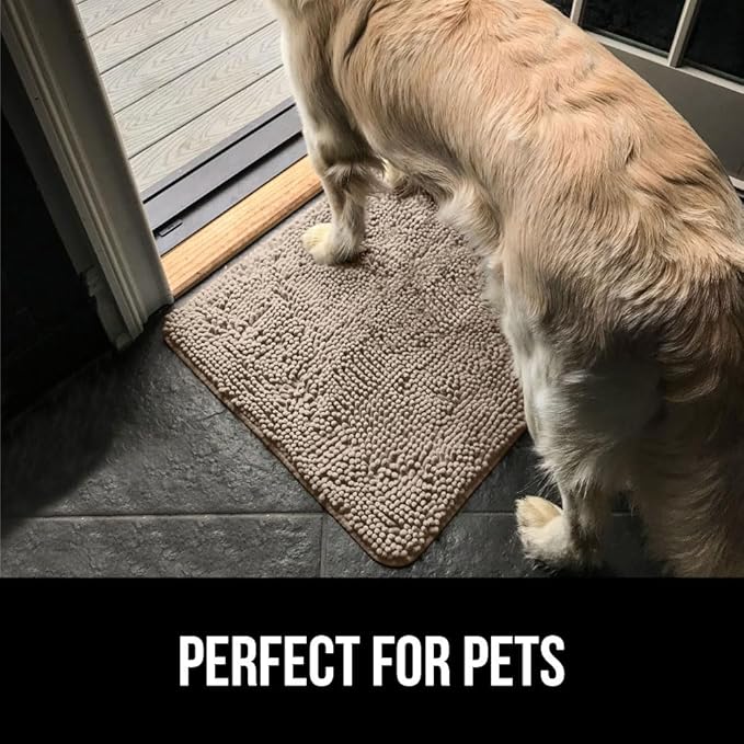 GORILLA GRIP SOAKSTOPPER Dog Door Mat, 48x30 Machine Washable Rug Absorbent - Image 6
