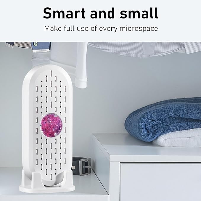 Small Dehumidifier, Portable Mini Humidity Absorbers, ABS 5W 6V Effective White - Image 3