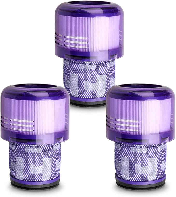 Lemige 3 Pack Vacuum Filters Replacement Parts Compatible by Lemige
