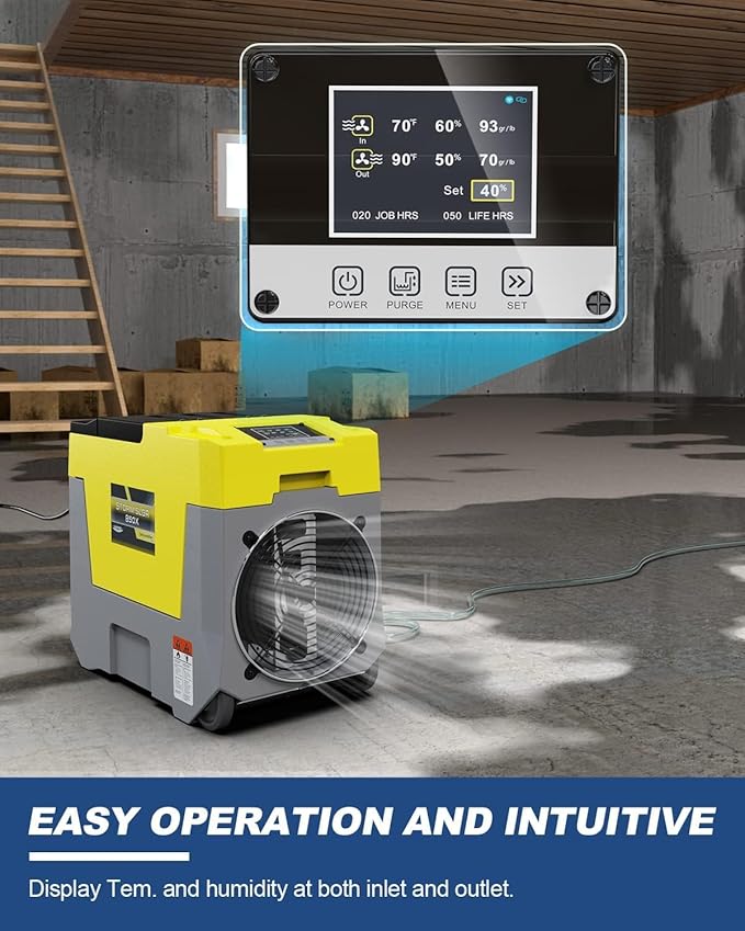 ALORAIR 180 Pints Commercial Dehumidifier - Image 5