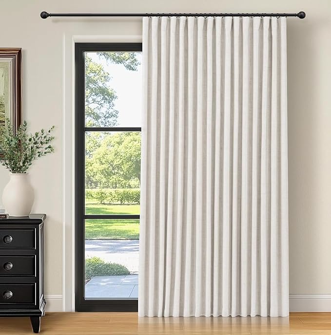 INOVADAY Thermal Sliding Door Curtains 100% Blackout Curtains by INOVADAY