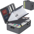 Fireproof Document Bag, Insulated Large Document Box by JIHOX