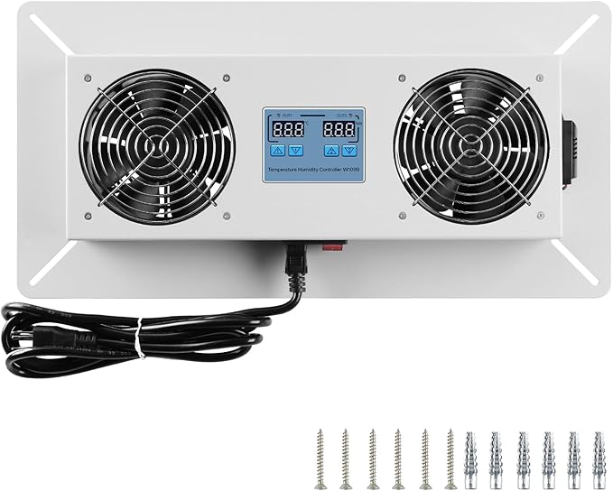 240 CFM Crawlspace Vent Fan, by Pewoaoa