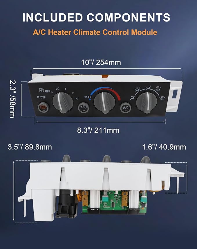 Flecto 599-006 AC Heater Control Panel - Image 6