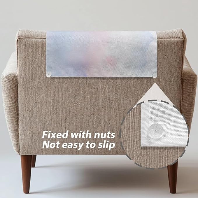 Butterfly Floral Slip Cover for Recliners Non-slip Headrest Sofa Protector Wear - Image 6