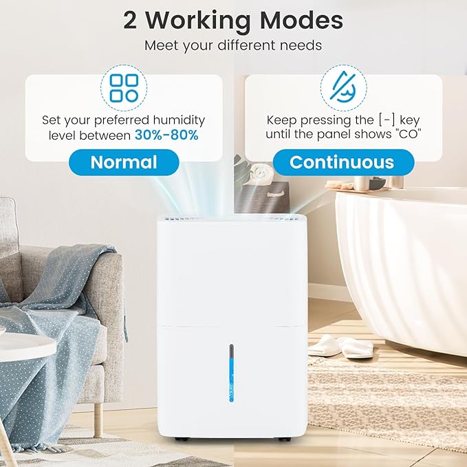 DORTALA 65 Pints Energy Star Dehumidifier - Image 2