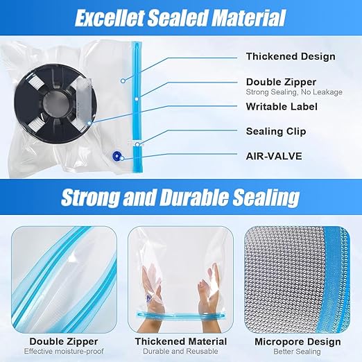 30-Pack Filament Vacuum Storage Bags - Image 6