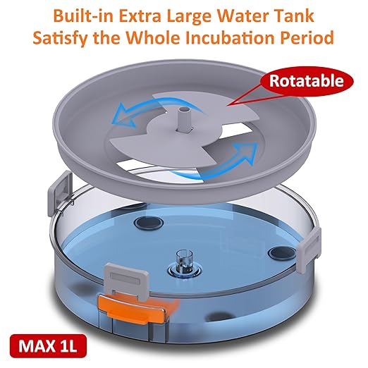 12 Egg Incubator with Automatic Egg Turning and Humidity Control, Intelligent - Image 6
