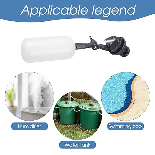 meekoo Float Ball Valve, 1.57 Inch Male Automatic Fill Feed Humidifier Tank - Image 7