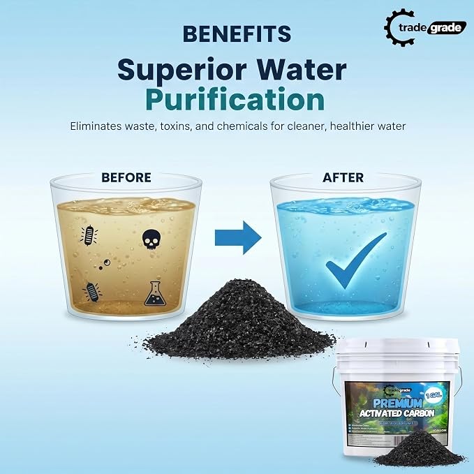 TradeGrade Premium Activated Carbon Granular Charcoal Filter Media - Image 8