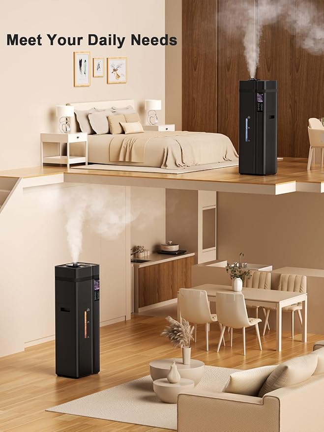 13L/3.4Gal Humidifiers for Bedroom, Ultrasonic Warm & Cool Mist Humidifier - Image 7