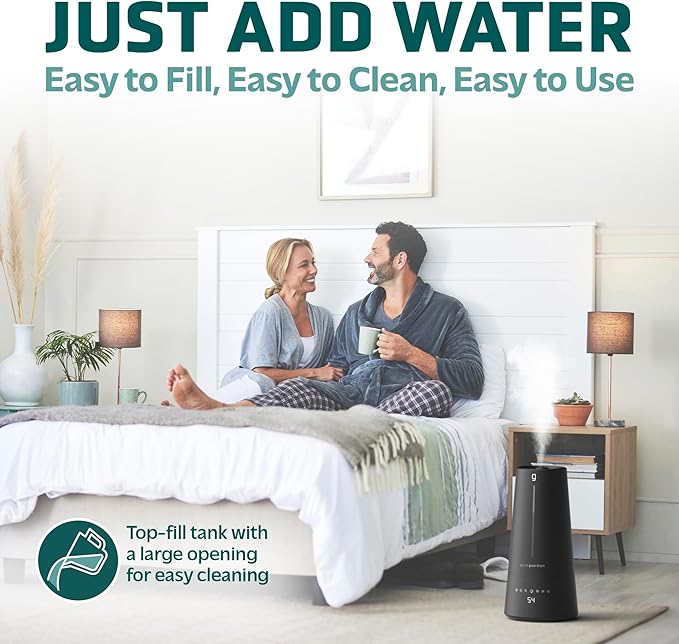 PureGuardian 1.5 Gal Ultrasonic Warm & Cool Mist Humidifier - Image 5