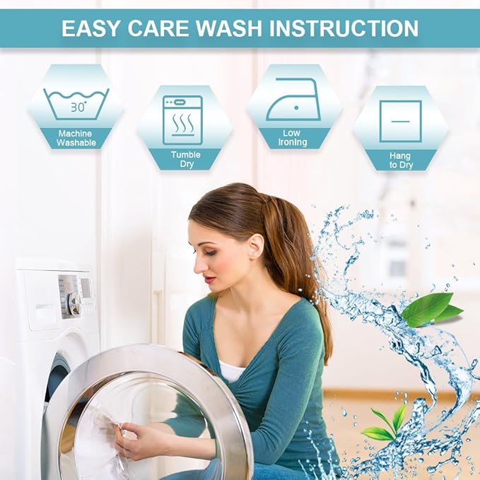 RYB HOME Outdoor Curtains for Patio Waterproof Tab Top Block Sunlight Thermal - Image 9