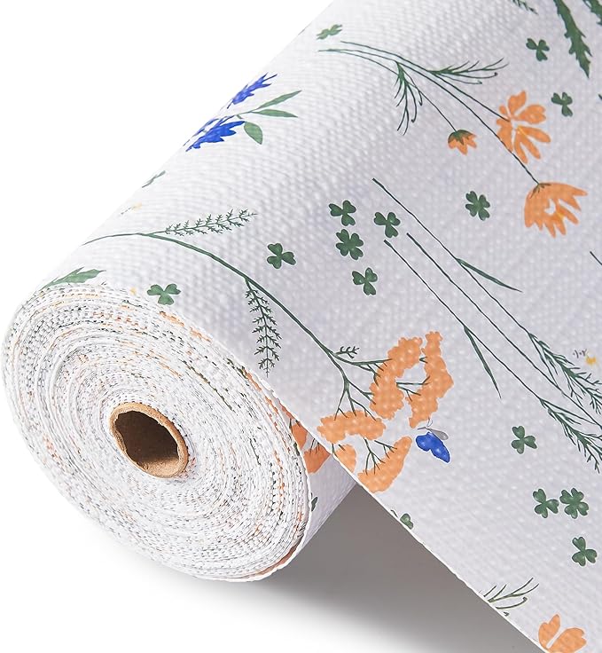 Drawer and Shelf Liner, Non-Slip Kitchen Cabinet Liners Non-Adhesive Thick by ALIUNI