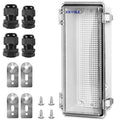 Waterproof Outdoor Project ABS Plastic Junction Box IP67 Weatherproof Dustproof by XINYIELE