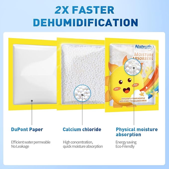 NATRUTH 12-PACK Moisture Absorber Bags - Image 2