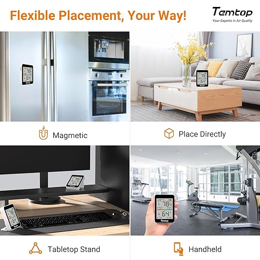 Temtop Indoor Thermometer T1 Variants-2pack) - Image 7
