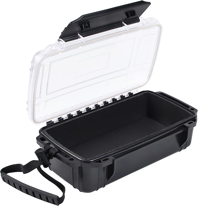 Waterproof Dry Box Small Waterproof Hard Case Micro Case by Uxwuy
