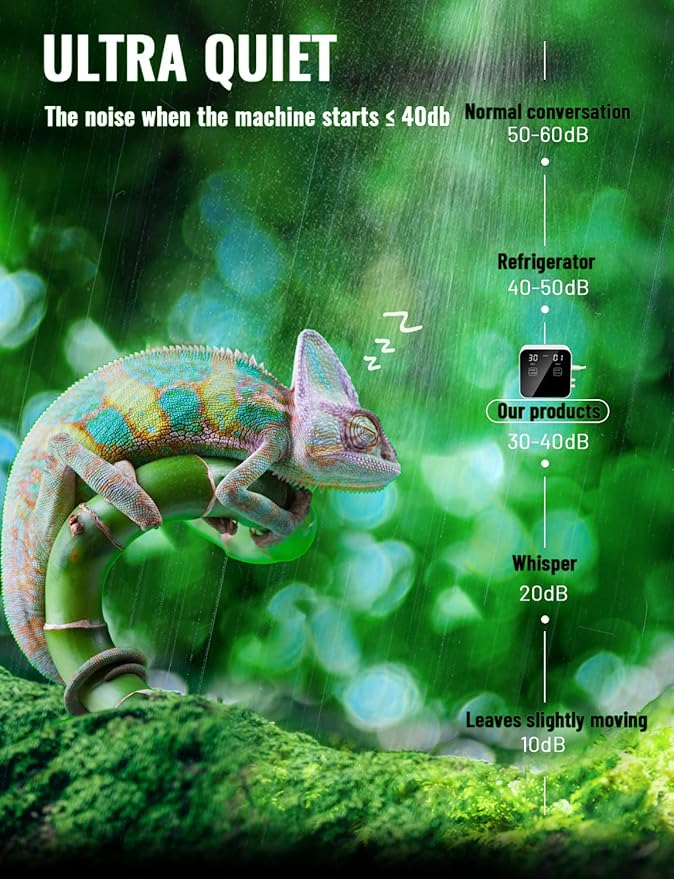 Reptile Mister Automatic, Quiet Reptile Misting System - Image 3