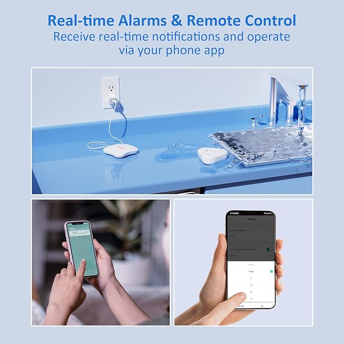 Smart Water Leak Detectors for Home WiFi - Image 2
