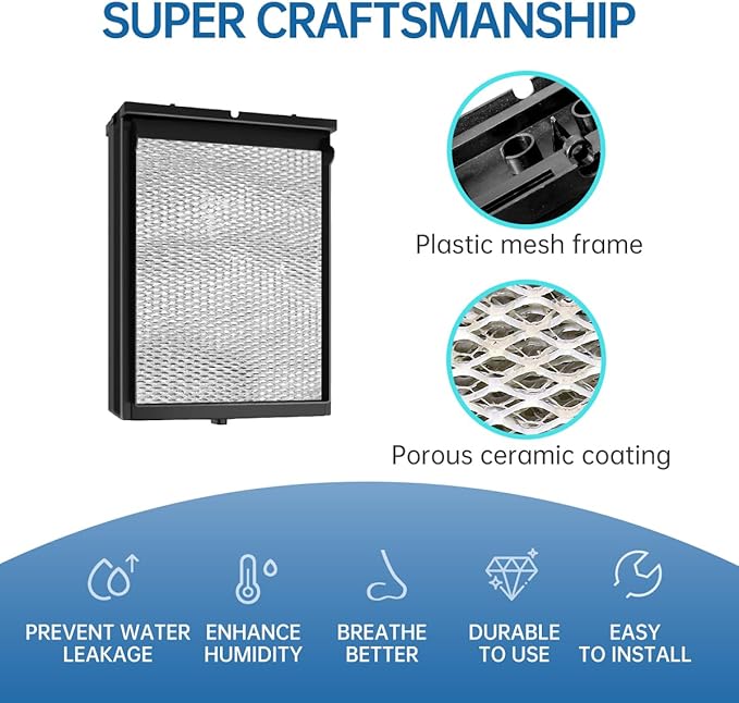 H635EZ1A Humidifier Filter Water Panel Assembly Replacement Kit Compatible - Image 4