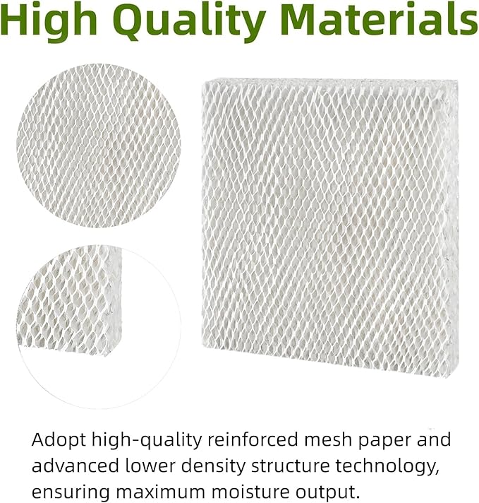 4-Pack 10 Water Panel Replacement Humidifier Filter Compatible - Image 2