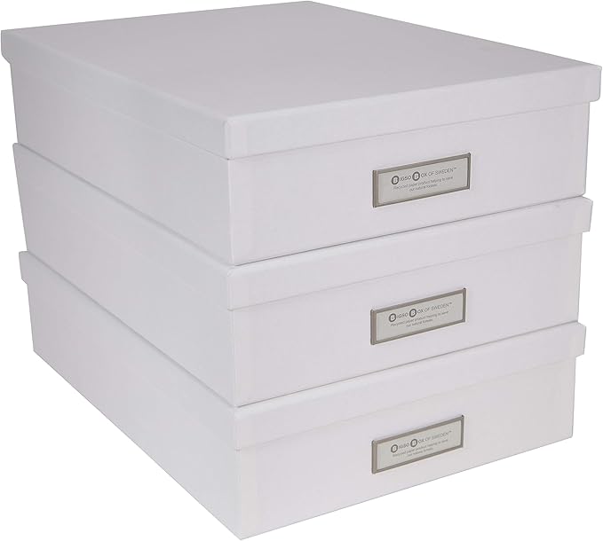 Bigso Oskar Fiberboard Label Frame Document Letter Box - Image 5