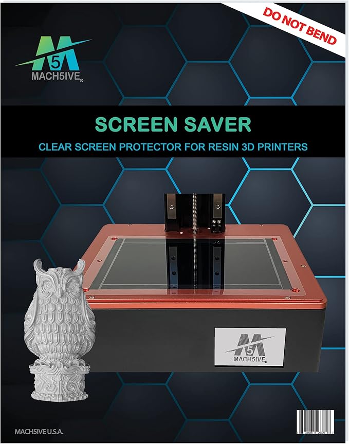 ZeroBubble Screen Savers For Resin 3D Printers by Mach5ive