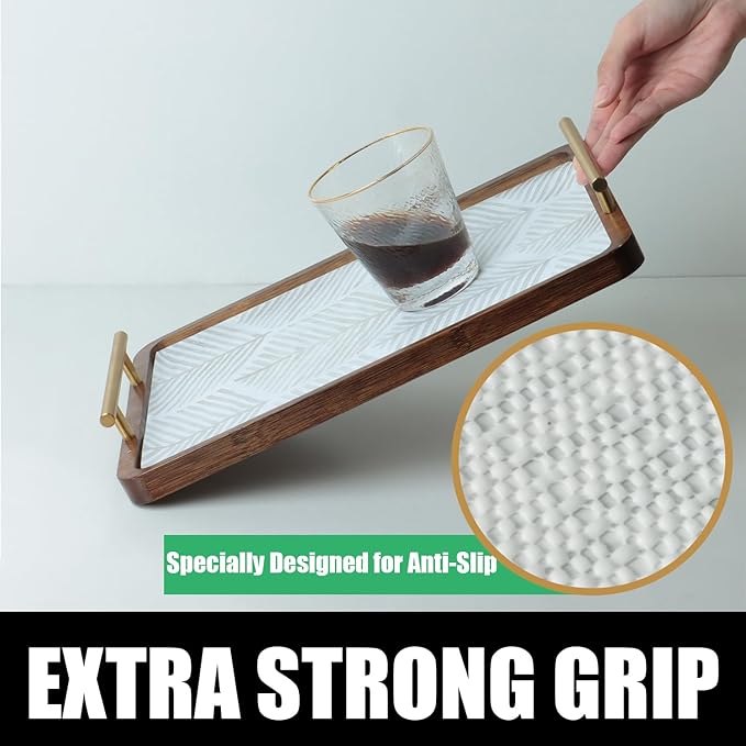 Shelf Liners for Kitchen Cabinets, 24IN x 10FT Non Adhesive and Strong Non-Slip - Image 3