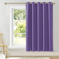 NICETOWN Blackout Wide Blinds for Sliding Door, Lilac Purple, W70 x L72 by NICETOWN