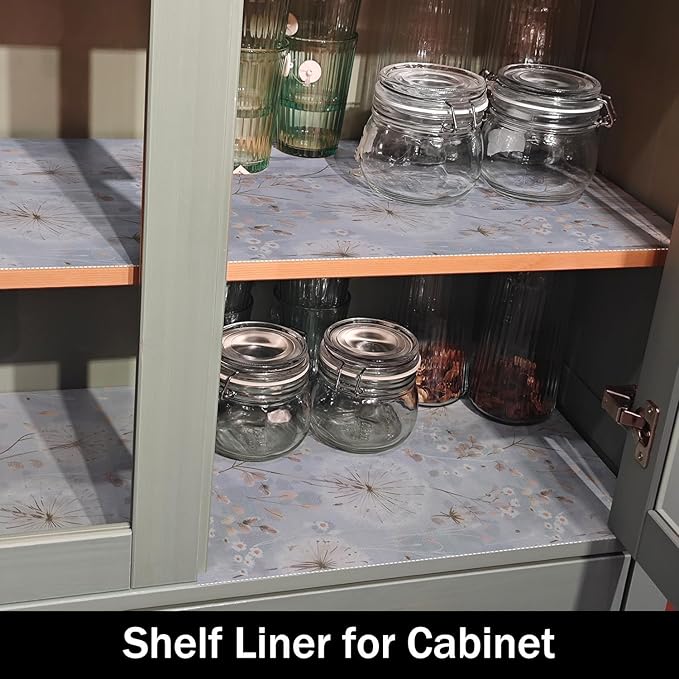 Dandelion Shelf Liners Strong Non-Slip 12IN x 20FT and Non Adhesive Shelf and - Image 7