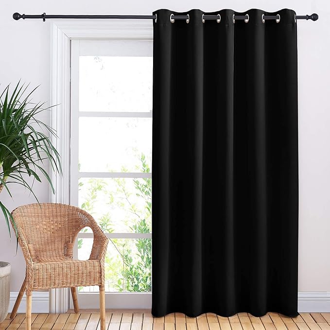 NICETOWN Blackout Curtain for Sliding Door, Patio Door Curtains, Thermal by NICETOWN