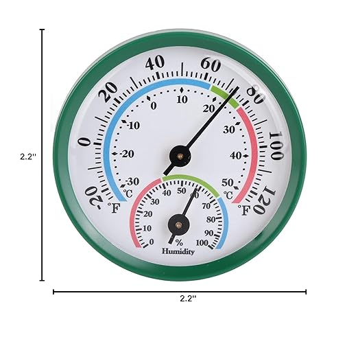 Jeanoko Pointer Type Thermometer Hygrometer Indoor Temperature Humidity Meter - Image 10