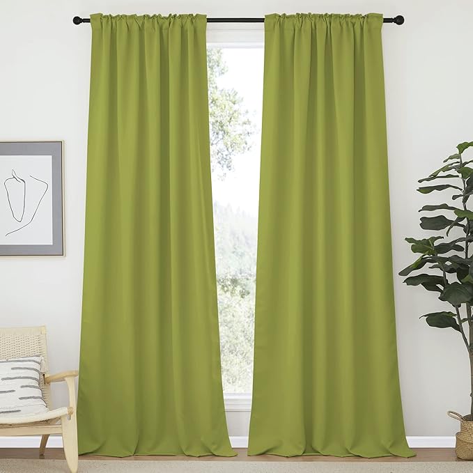 NICETOWN Bedroom Blackout Curtain Panels - Image 2