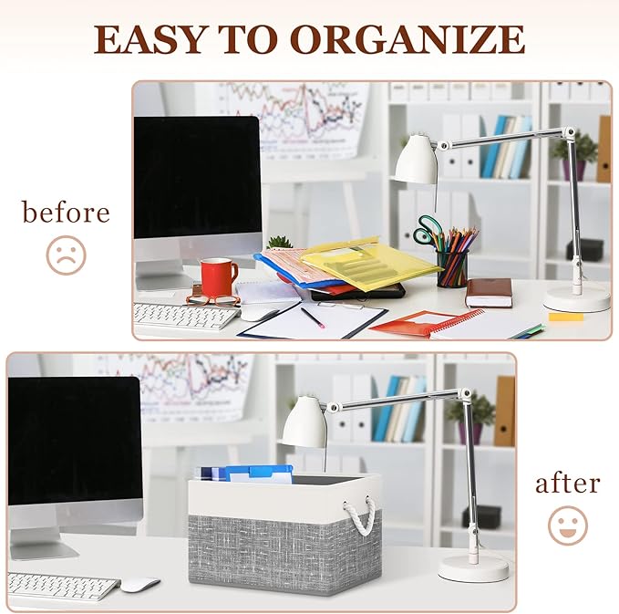 Storage Bin, Collapsible Storage Basket - Image 4