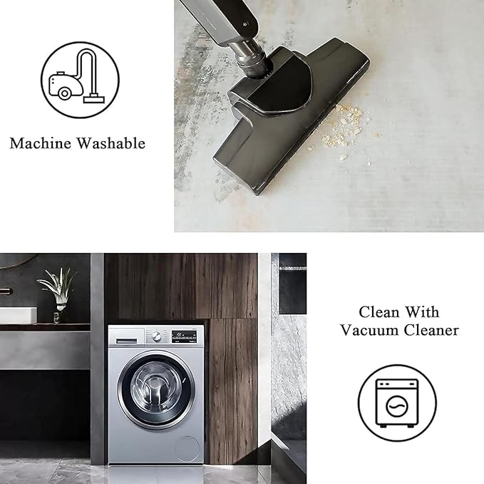 Floor Covering, Colorful Animal Paw Printed Patterns, Moisture Barrier Area Rugs - Image 7