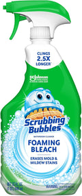 Scrubbing Bubbles Foaming Bleach Bathroom and Shower Cleaner Disinfectant Spray by ScrubbingBubbles