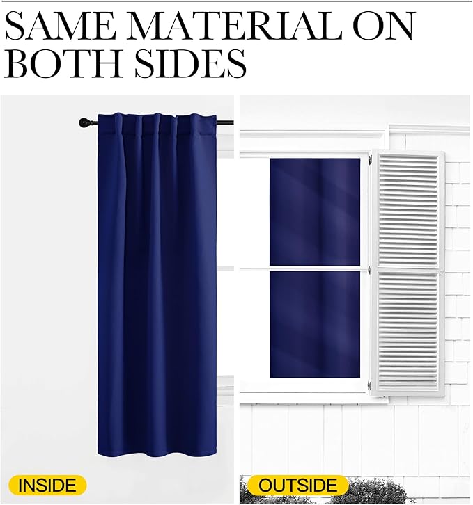 NICETOWN Blackout Curtain Panels Window Draperies - Image 6