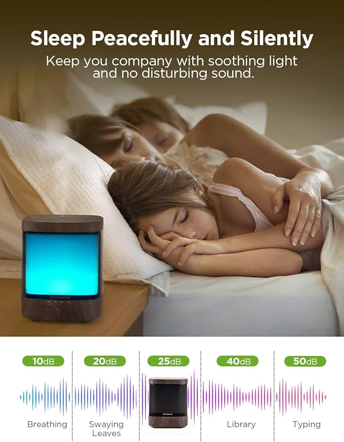 InnoGear Diffusers for Essential Oils, 300ml Oil Diffuser Aromatherapy - Image 2