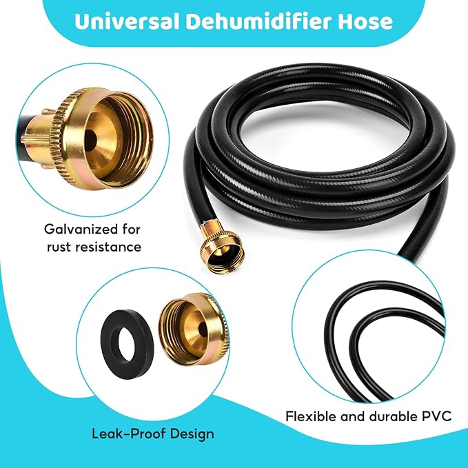 Dehumidifier Drain Hose 3/4 Inch FHT, 12 Ft, - Image 3
