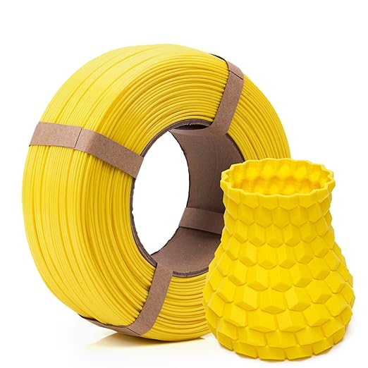 Inland V2 PLA PRO 3D Printer Filament Refill, 1.75mm Spooless Filament by INLAND