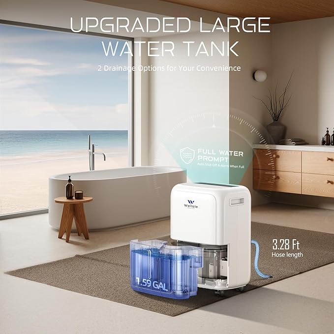 2025 Energy Star Dehumidifier for Home Basement, Max 50 Dehumidifier - Image 5