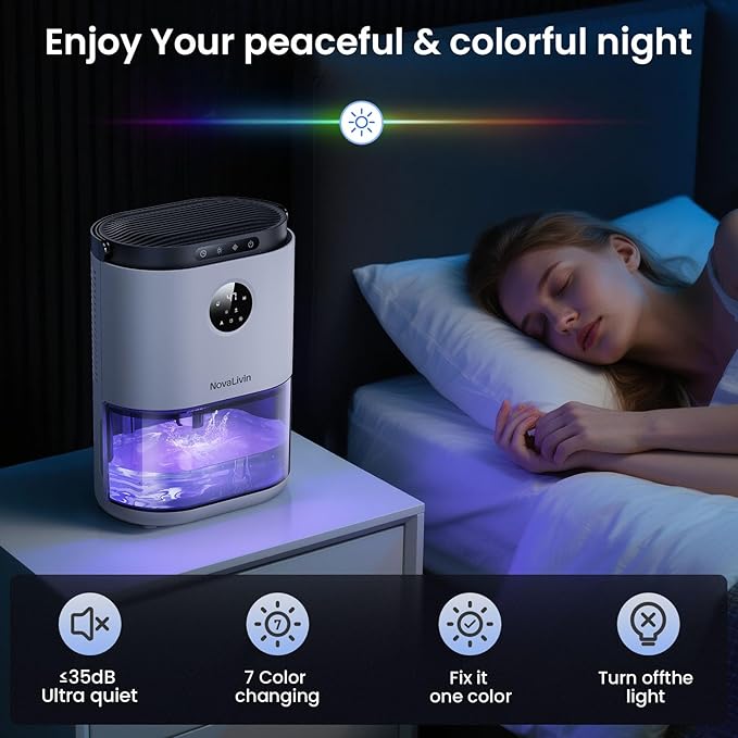 Dehumidifier for Bathroom, Dehumidifiers for Home, Living room - Image 2