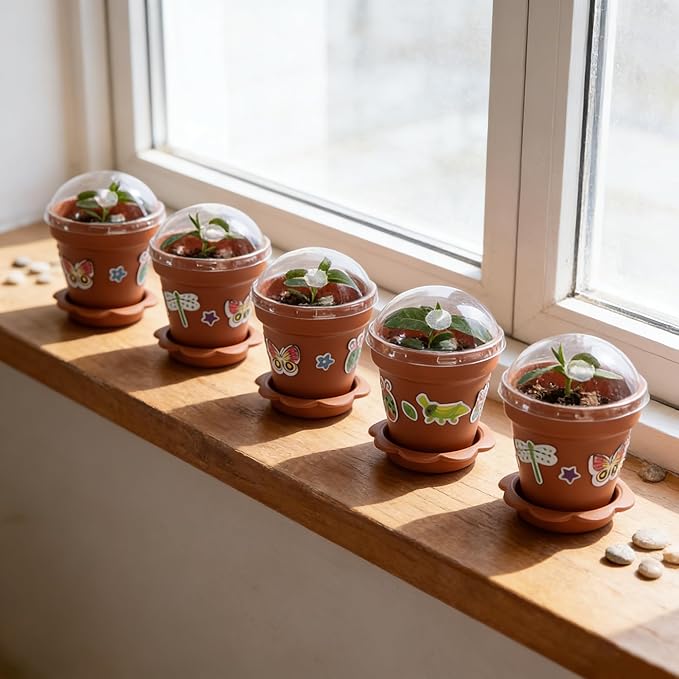 25 Packs Cupcake Plant Nursery Pots - Image 4