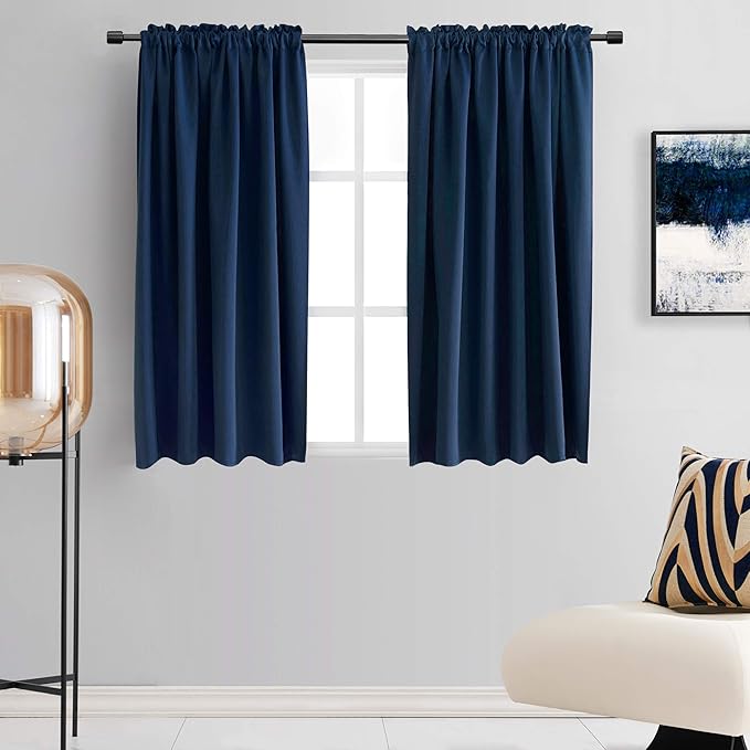 DONREN 48 Inch Curtains for Boy's Room by DONREN